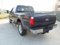 2012 Dark Blue Pearl Metallic Ford F250 Super Duty Lariat Crew Cab 4x4  photo #5