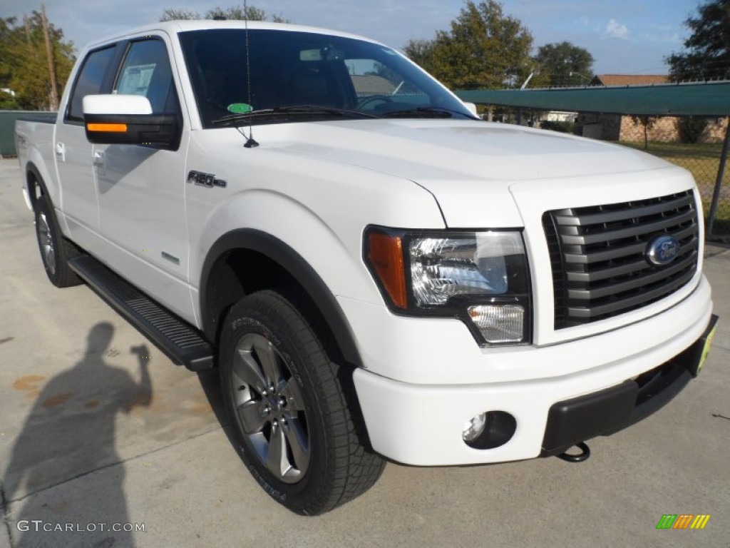 2011 F150 FX4 SuperCrew 4x4 - Oxford White / Black photo #1