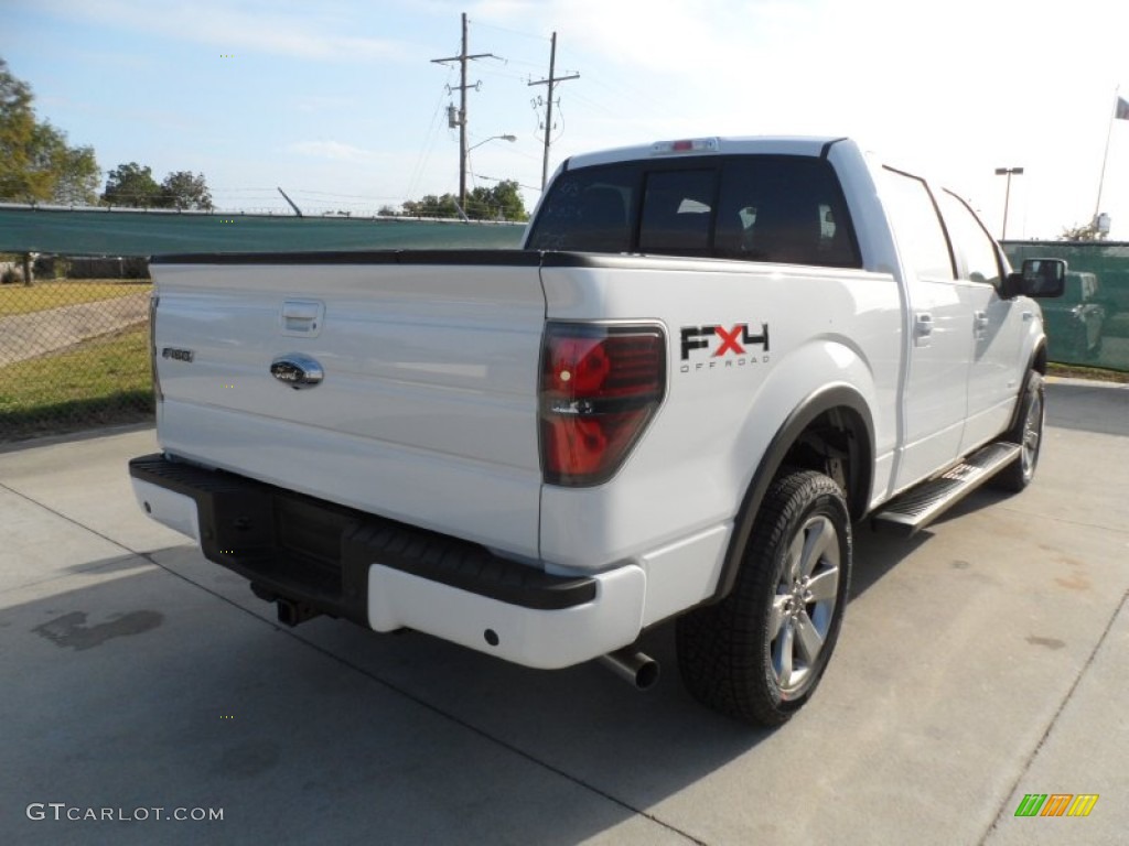 2011 F150 FX4 SuperCrew 4x4 - Oxford White / Black photo #3