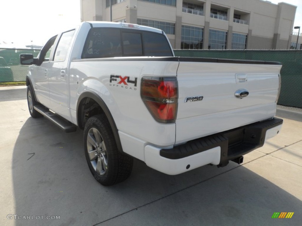 2011 F150 FX4 SuperCrew 4x4 - Oxford White / Black photo #5