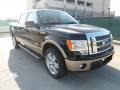 2011 Ebony Black Ford F150 Lariat SuperCrew  photo #1