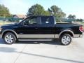 2011 Ebony Black Ford F150 Lariat SuperCrew  photo #6