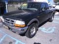 1999 Black Clearcoat Ford Ranger XLT Extended Cab 4x4  photo #2