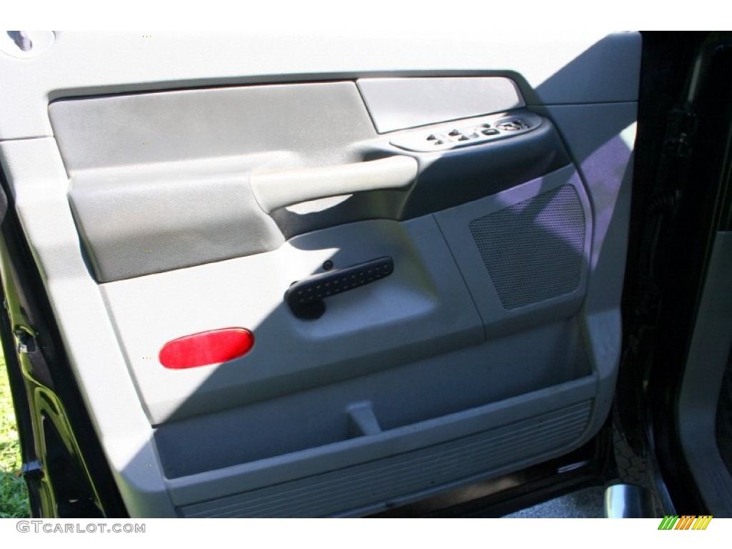 2007 Ram 3500 ST Quad Cab 4x4 Dually - Brilliant Black Crystal Pearl / Medium Slate Gray photo #29