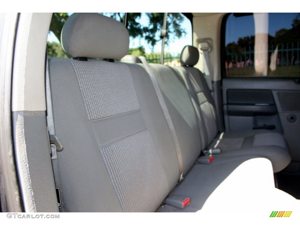2007 Ram 3500 ST Quad Cab 4x4 Dually - Brilliant Black Crystal Pearl / Medium Slate Gray photo #48