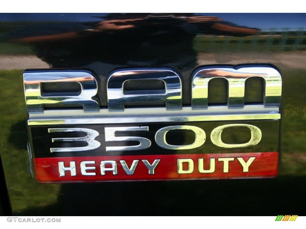 2007 Ram 3500 ST Quad Cab 4x4 Dually - Brilliant Black Crystal Pearl / Medium Slate Gray photo #54