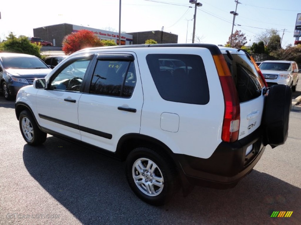 2003 CR-V EX 4WD - Taffeta White / Gray photo #3