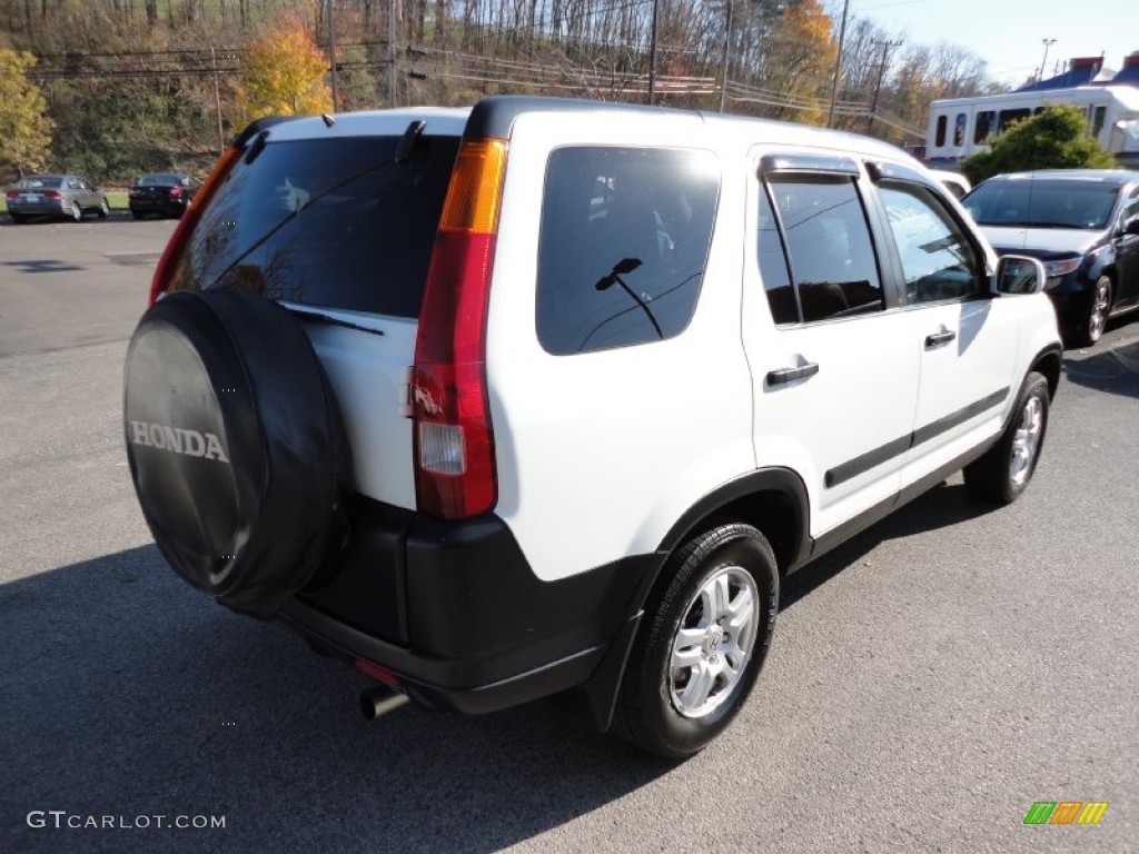 2003 CR-V EX 4WD - Taffeta White / Gray photo #4