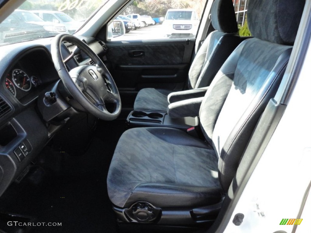 2003 CR-V EX 4WD - Taffeta White / Gray photo #9