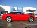 2011 Victory Red Chevrolet Camaro LT Convertible  photo #8