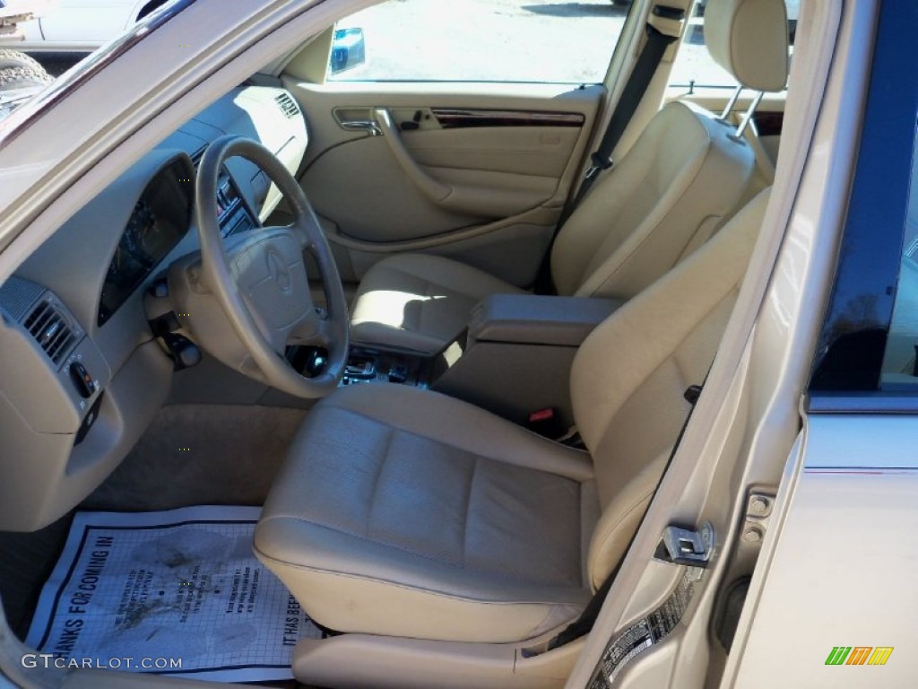 Parchment Interior 1999 Mercedes-Benz C 280 Sedan Photo #56230149