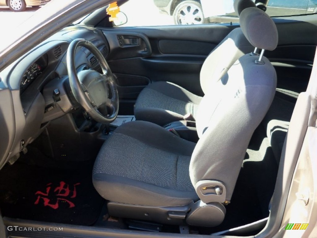 2001 Escort ZX2 Coupe - Mineral Gray Metallic / Dark Charcoal photo #5