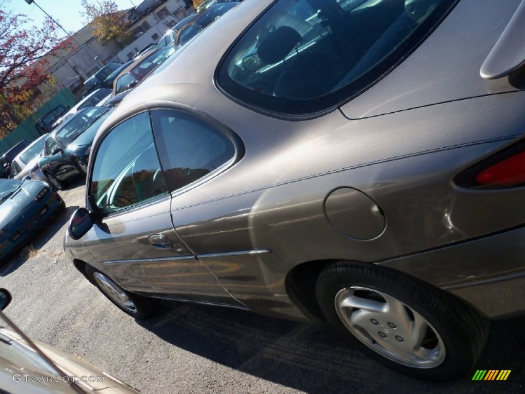 2001 Escort ZX2 Coupe - Mineral Gray Metallic / Dark Charcoal photo #11