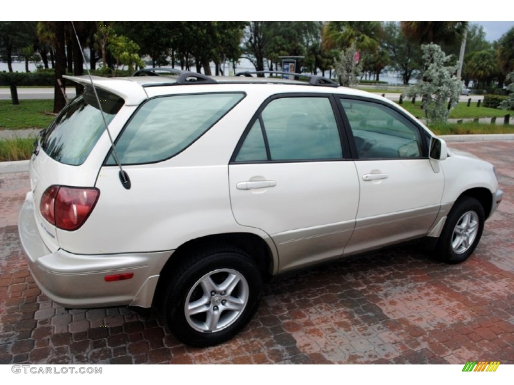 2000 RX 300 AWD - Pearl White / Ivory photo #7