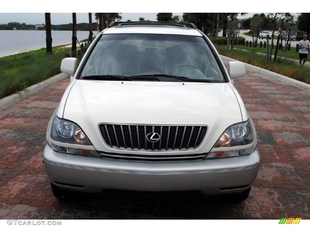 2000 RX 300 AWD - Pearl White / Ivory photo #10