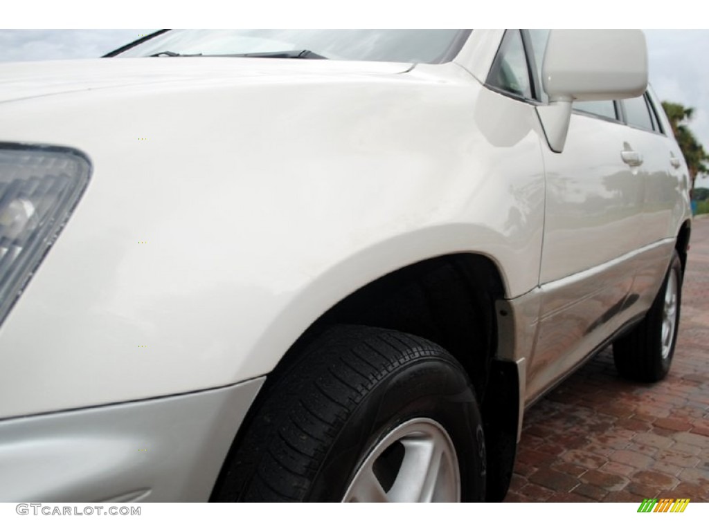 2000 RX 300 AWD - Pearl White / Ivory photo #13