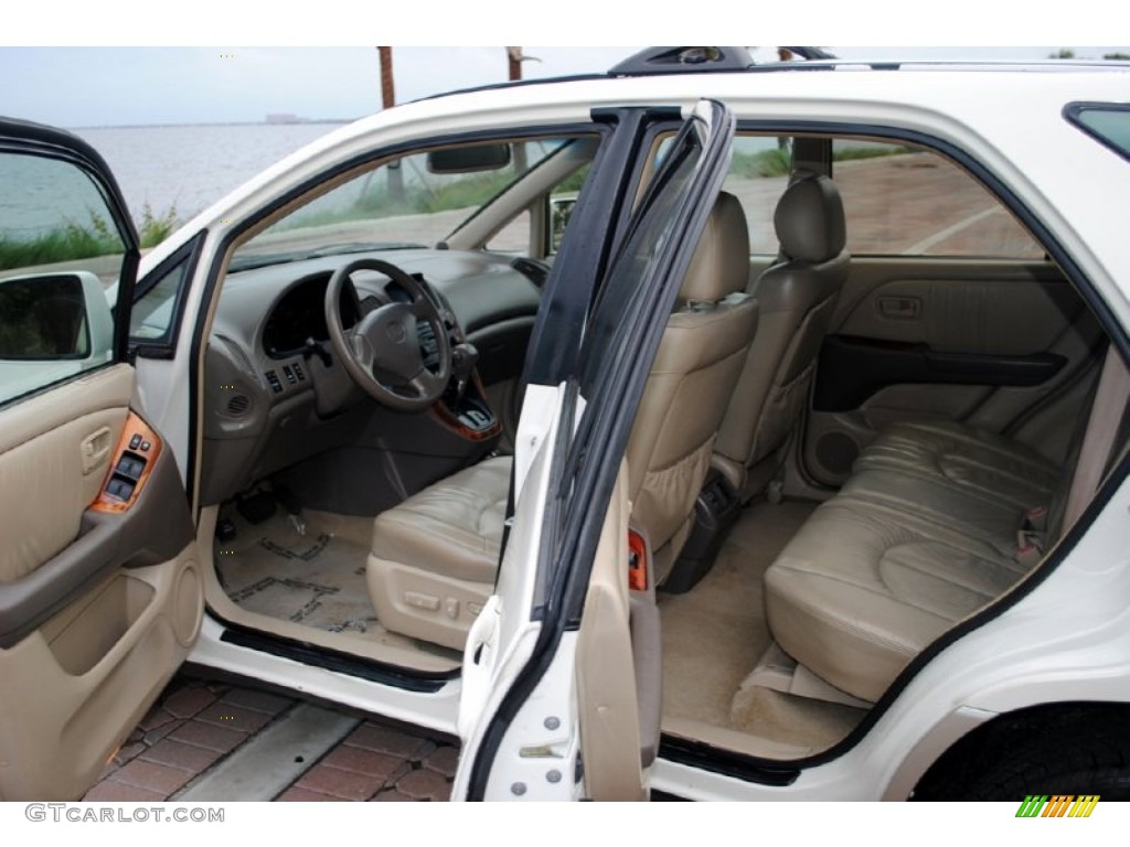 2000 RX 300 AWD - Pearl White / Ivory photo #29