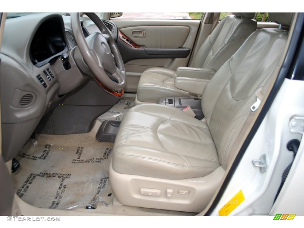 2000 RX 300 AWD - Pearl White / Ivory photo #35