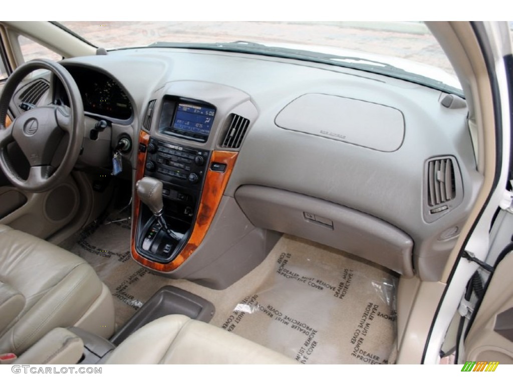 2000 RX 300 AWD - Pearl White / Ivory photo #42