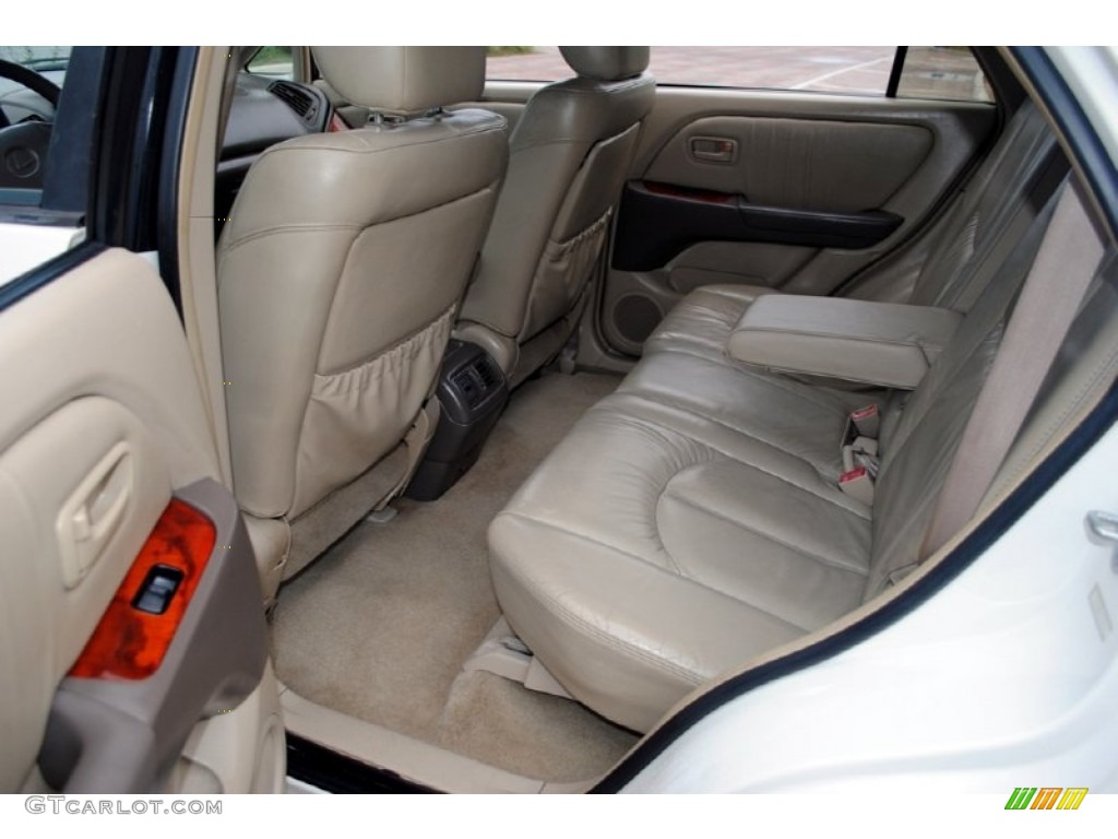 2000 RX 300 AWD - Pearl White / Ivory photo #43