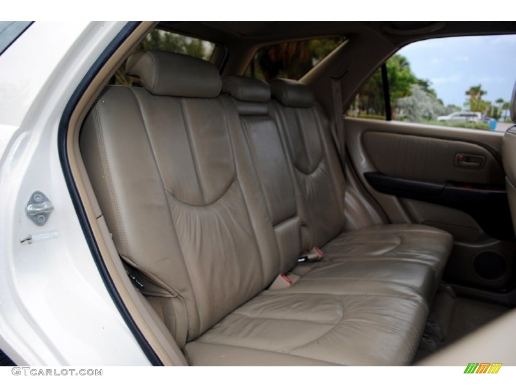 2000 RX 300 AWD - Pearl White / Ivory photo #47