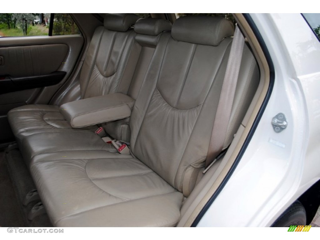 2000 RX 300 AWD - Pearl White / Ivory photo #48