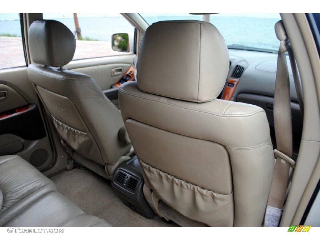 2000 RX 300 AWD - Pearl White / Ivory photo #50