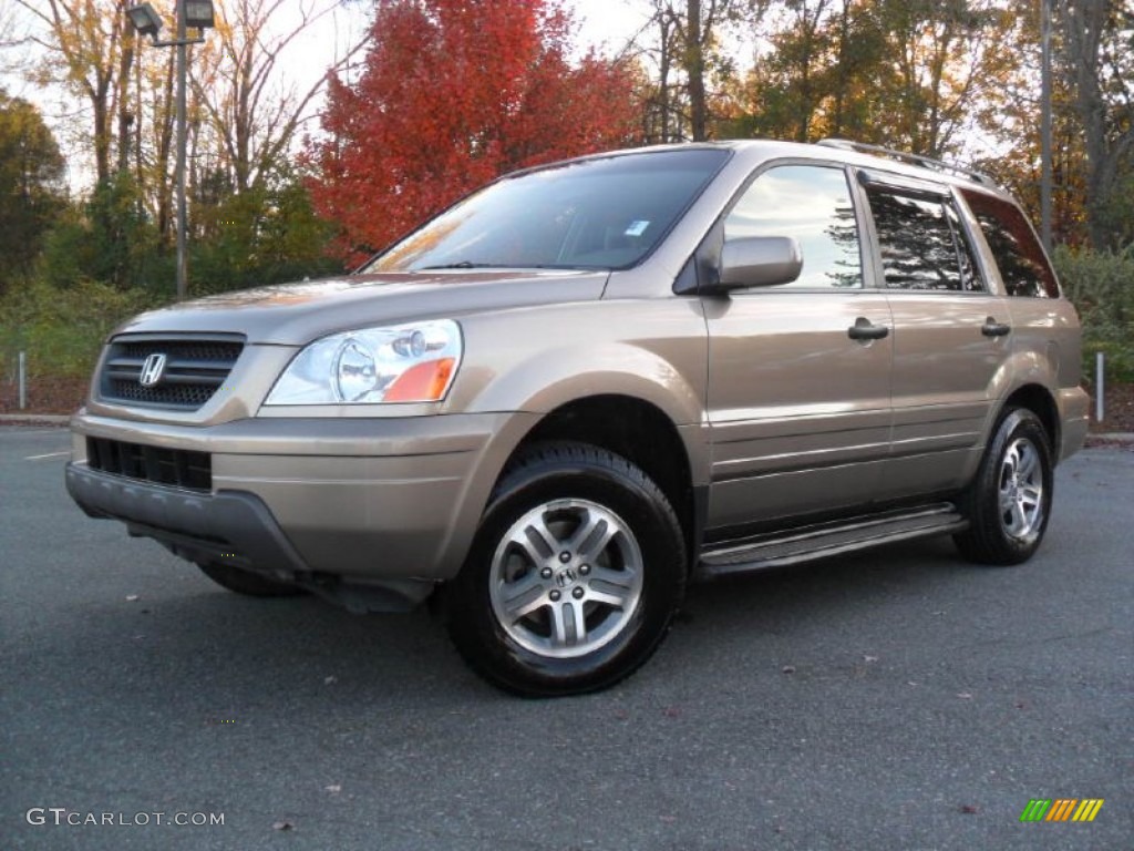 2004 Sandstone Metallic Honda Pilot EXL 4WD 56231364 Photo 10