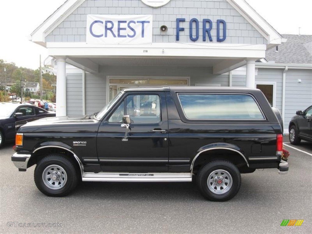 1990 Black Ford Bronco Custom 4x4 56231588 Gtcarlot Com