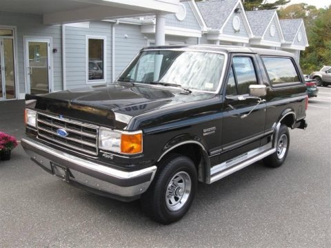 1990 Ford Bronco Custom 4x4 Data, Info and Specs
