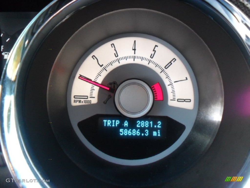2010 Ford Mustang GT Premium Coupe Gauges Photo #56232857