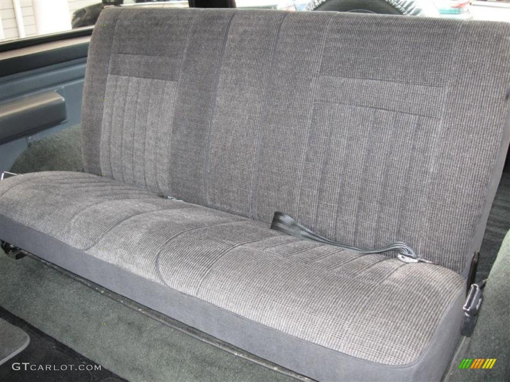 1990 Ford Bronco Custom 4x4 Interior Color Photos