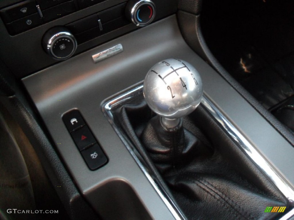 2010 Ford Mustang GT Premium Coupe 5 speed manual shifter Photo #56232868