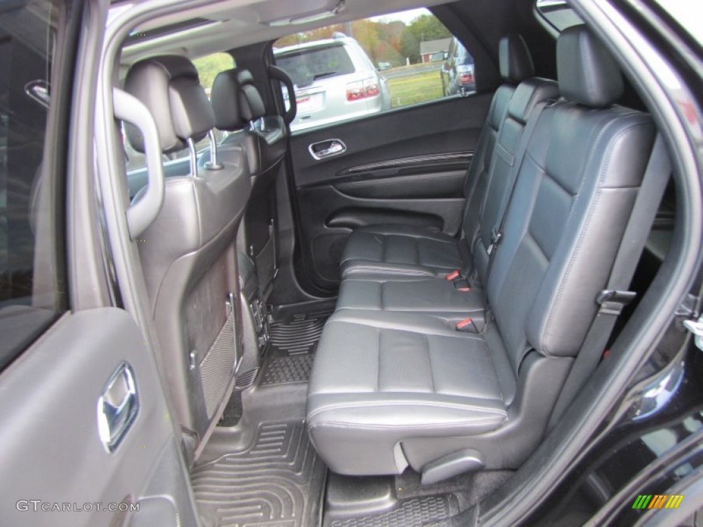 Black Interior 2011 Dodge Durango Citadel Photo #56233121