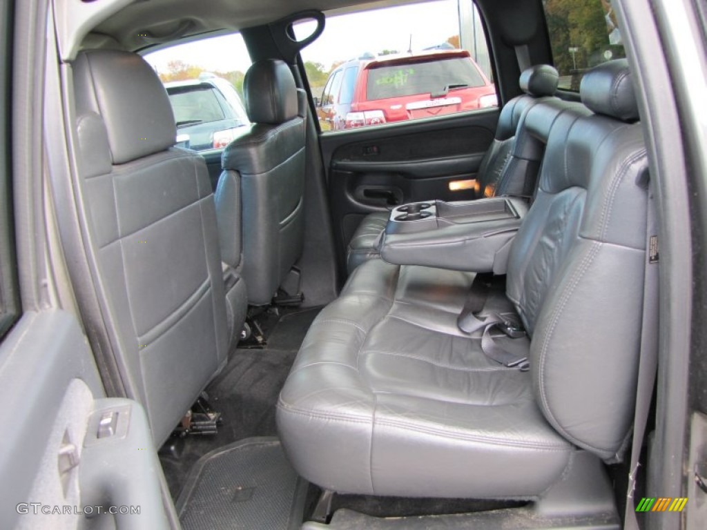 Graphite Interior 2002 Chevrolet Silverado 2500 LT Crew Cab 4x4 Photo #56233820