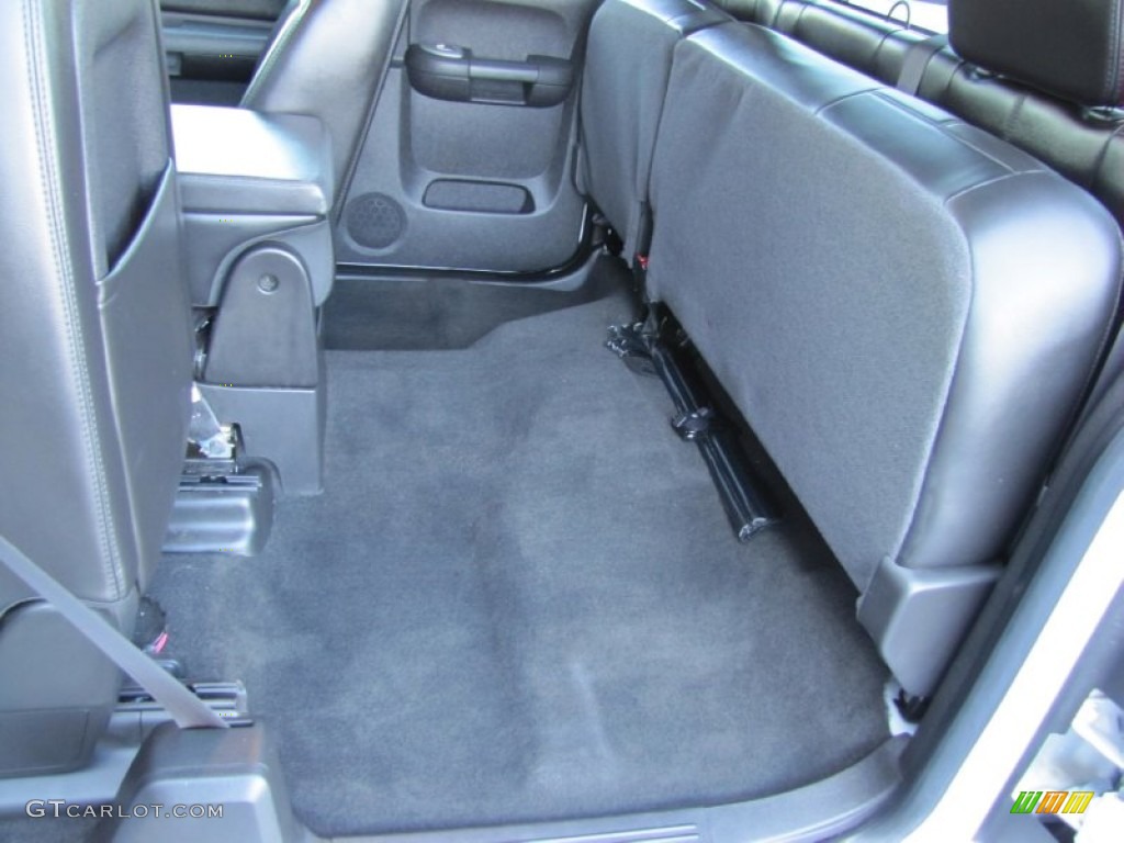 Ebony Interior 2007 Chevrolet Silverado 2500HD LT Extended Cab 4x4 Photo #56234105