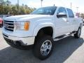 2012 Summit White GMC Sierra 1500 SLE Crew Cab 4x4  photo #3