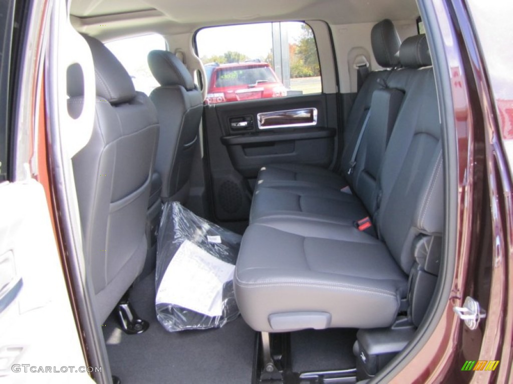 Dark Slate Interior 2012 Dodge Ram 2500 HD Laramie Mega Cab 4x4 Photo #56234759
