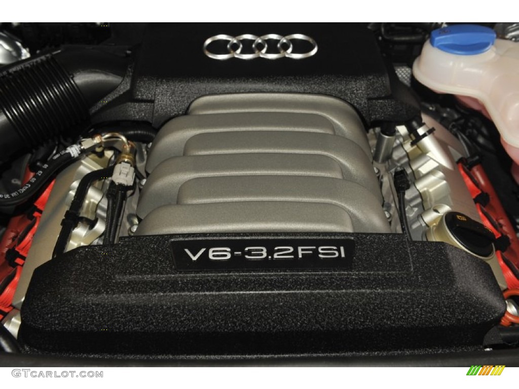 2008 Audi A6 3.2 Sedan Engine Photos
