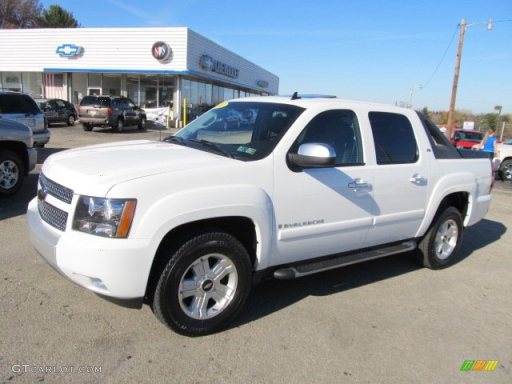 2007 Avalanche Z71 4WD - Summit White / Ebony photo #1