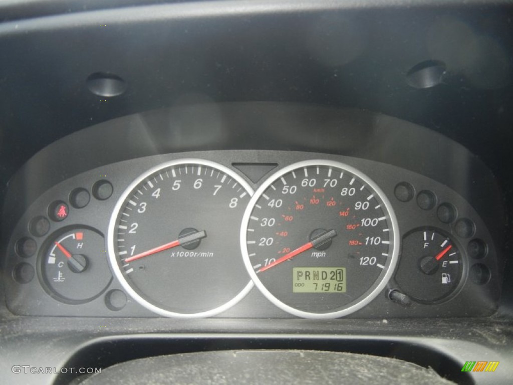 2003 Mazda Tribute ES-V6 Gauges Photo #56235956