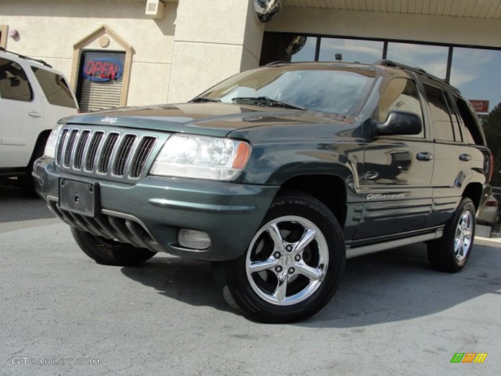 Onyx Green Pearlcoat Jeep Grand Cherokee