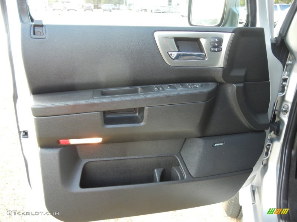 2009 H2 SUV Silver Ice - Limited Edition Silver Ice / Ebony Black photo #18