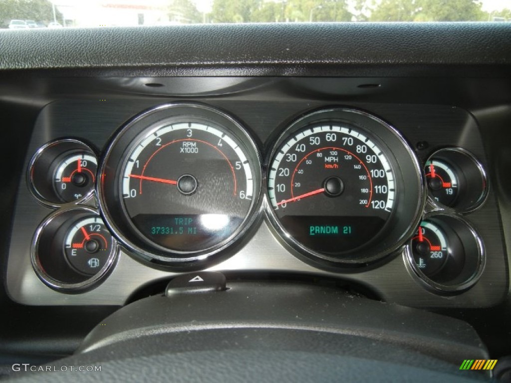 2009 Hummer H2 SUV Silver Ice Gauges Photo #56236229