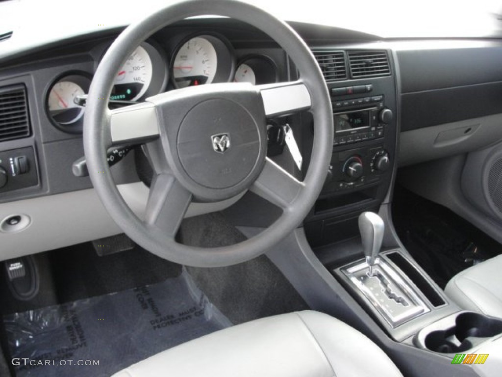 2007 Dodge Charger Standard Charger Model Dark Slate Gray/Light Graystone Dashboard Photo #56236367