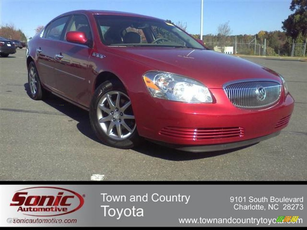 Crimson Red Pearl Buick Lucerne