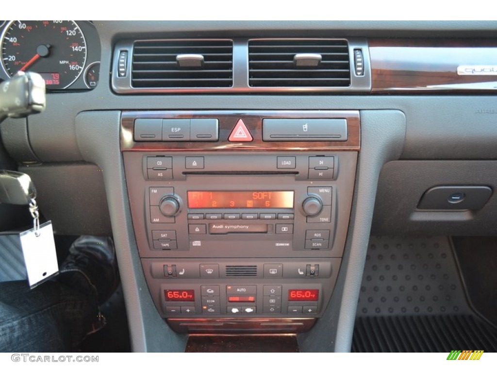 2004 Audi A6 2.7T quattro Sedan Controls Photo #56237915