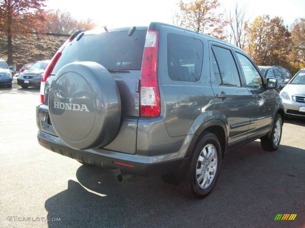 2006 CR-V SE 4WD - Silver Moss Metallic / Black photo #8