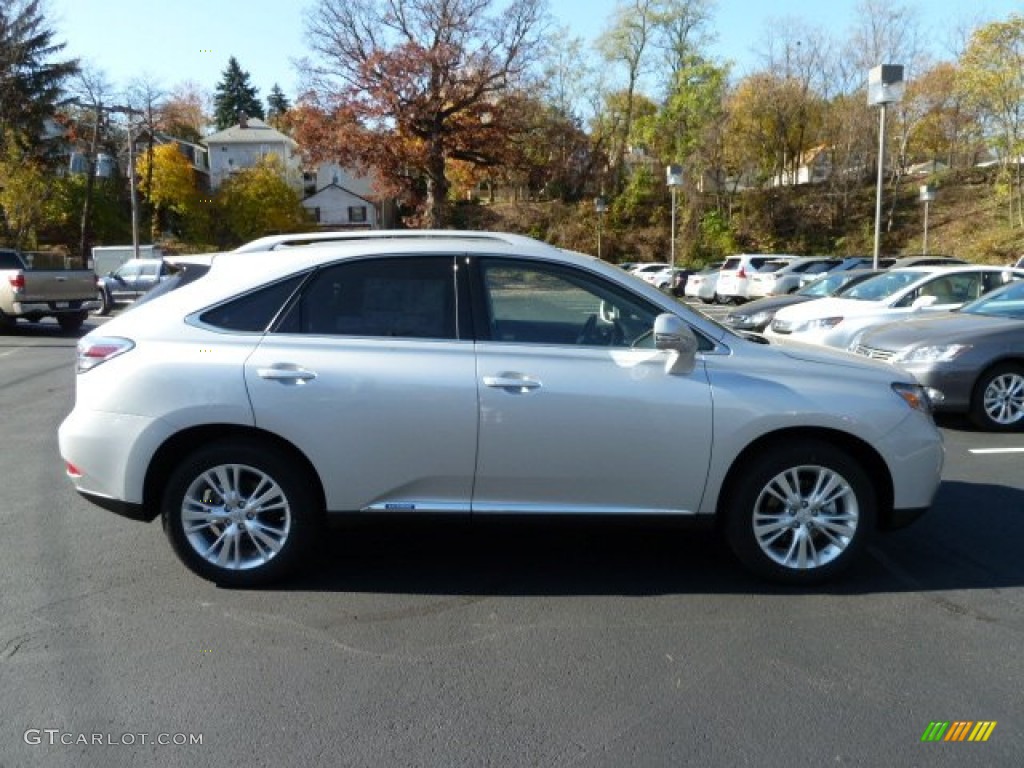 Tungsten Silver Metallic 2012 Lexus RX 450h AWD Hybrid Exterior Photo #56238410