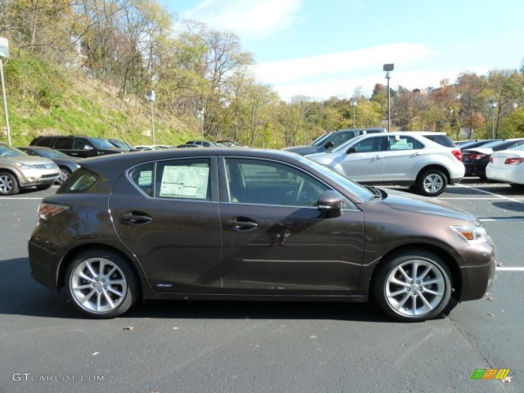 Fire Agate Pearl 2012 Lexus CT 200h Hybrid Premium Exterior Photo #56238581